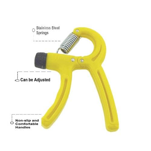 Simple Adjustable Hand Gripper Strengthener – Wrist & Forearm Workout Trainer - Random Color