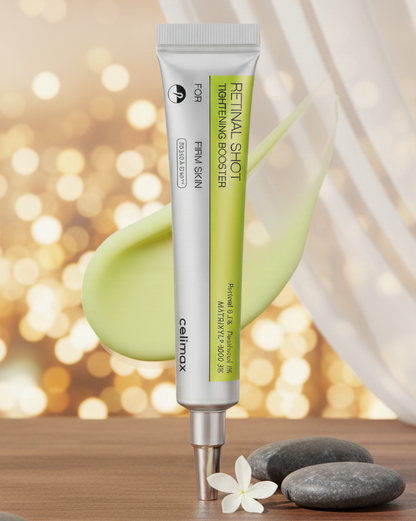 Celimax The Vita A Retinal Shot Tightening Booster – 0.1% Retinal, Matryxyl 3% | Pore Minimizer, Anti-Wrinkle, Firming Booster|