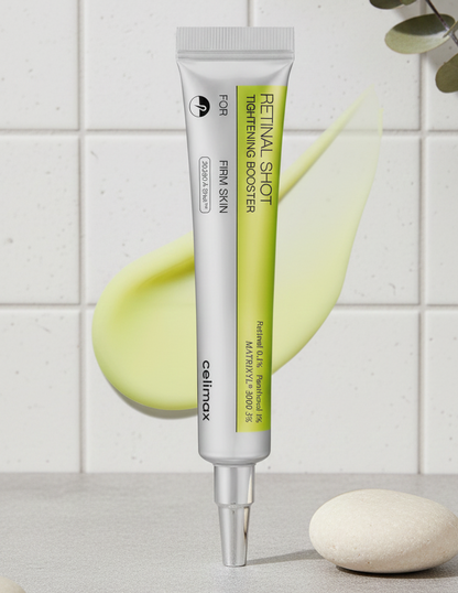 Celimax The Vita A Retinal Shot Tightening Booster – 0.1% Retinal, Matryxyl 3% | Pore Minimizer, Anti-Wrinkle, Firming Booster|