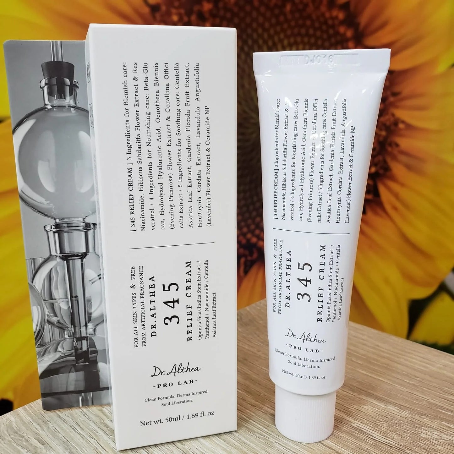 Dr Althea 345 Relief Cream Gentle Soothing Daily Skincare Made In Korea For Sensitive And Irritated Skin | 50ml