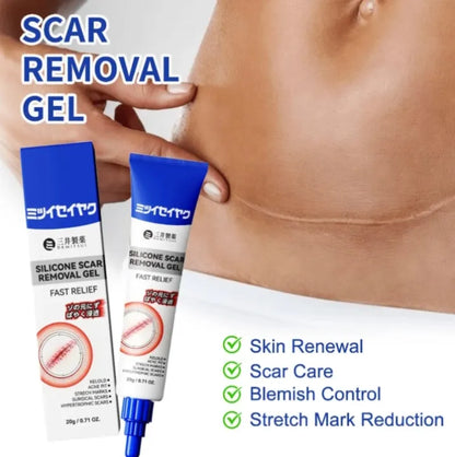 Silicone Scar Removal Gel - Skincare Treatment Designed For Scar Care And Smooth Skin Maintenance Routine - 20g