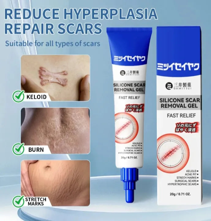 Silicone Scar Removal Gel - Skincare Treatment Designed For Scar Care And Smooth Skin Maintenance Routine - 20g