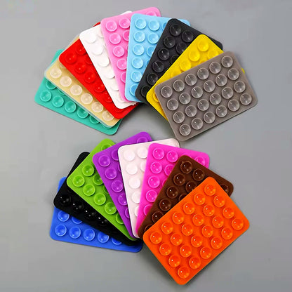 Silicone Suction Cup Phone Holder – Strong Grip Mobile Phone Mount, Random Color