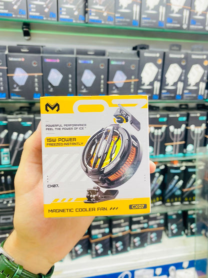 MEMO CX07 15W Magnetic Cooler Fan for Mobile Gaming – Powerful Performance