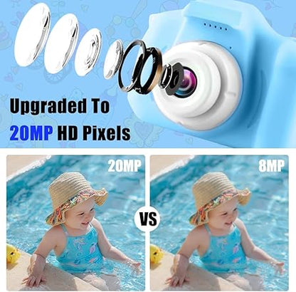 Children Mini Digital Camera Can Take Pictures Video Small Sir Toys | Kids Camera, Digital Video Camera for Kids, Christmas Birthday Gift for Boys &amp; Girls - Random colors