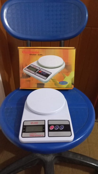 Kitchen Scale SF-400 Digital Electronic Weight Machine with Cell – Food & Grocery Measuring Scale upto 10 KG
