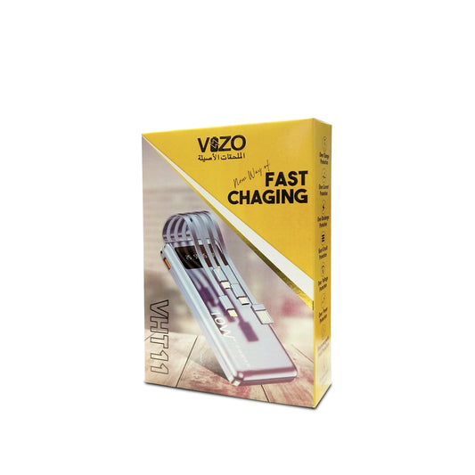 VHT-11 10000mAH پاور بینک مع ڈوئل USB پورٹس